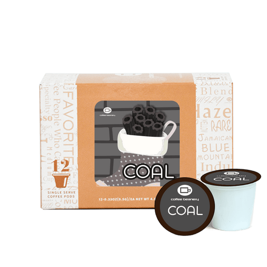 Coffee Beanery Exclusive Regular Black Licorice 'Coal' Flavored Coffee Pods | December 2023