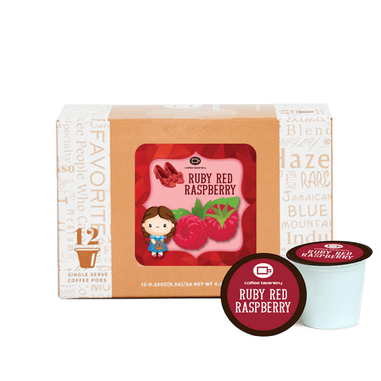 Coffee Beanery Exclusive Regular Red Ruby Raspberry Flavored Coffee Pods | April 2024