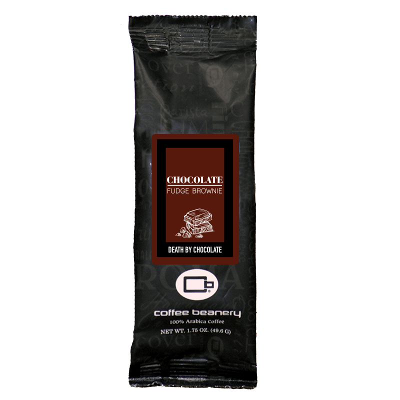 Coffee Beanery Flavored Coffee Chocolate Fudge Brownie Flavored Coffee | 1.75oz Sampler
