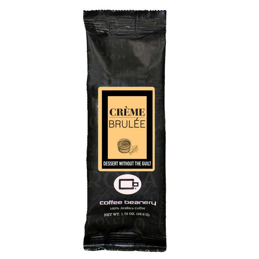 Coffee Beanery Flavored Coffee Creme Brulee Flavored Coffee | 1.75 oz One Pot Sampler