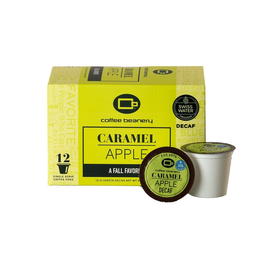 Coffee Beanery Flavored Coffee Decaf / 12ct Pods / Automatic Drip Caramel Apple Flavored Coffee | Early Access