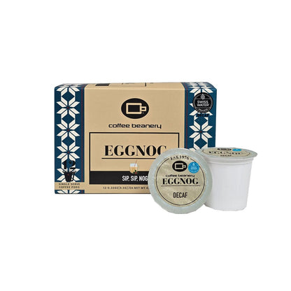 Coffee Beanery Flavored Coffee Decaf / 12ct Pods / Automatic Drip Eggnog Flavored Coffee | Early Access