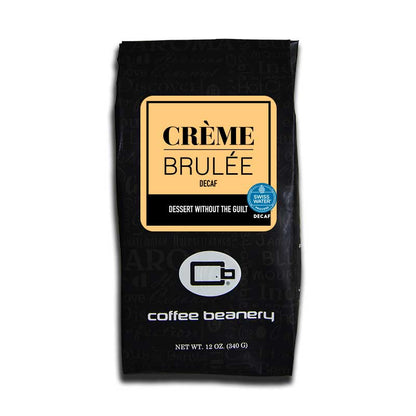 Coffee Beanery Flavored Coffee Decaf / 12oz / Automatic Drip Creme Brulee Flavored Coffee