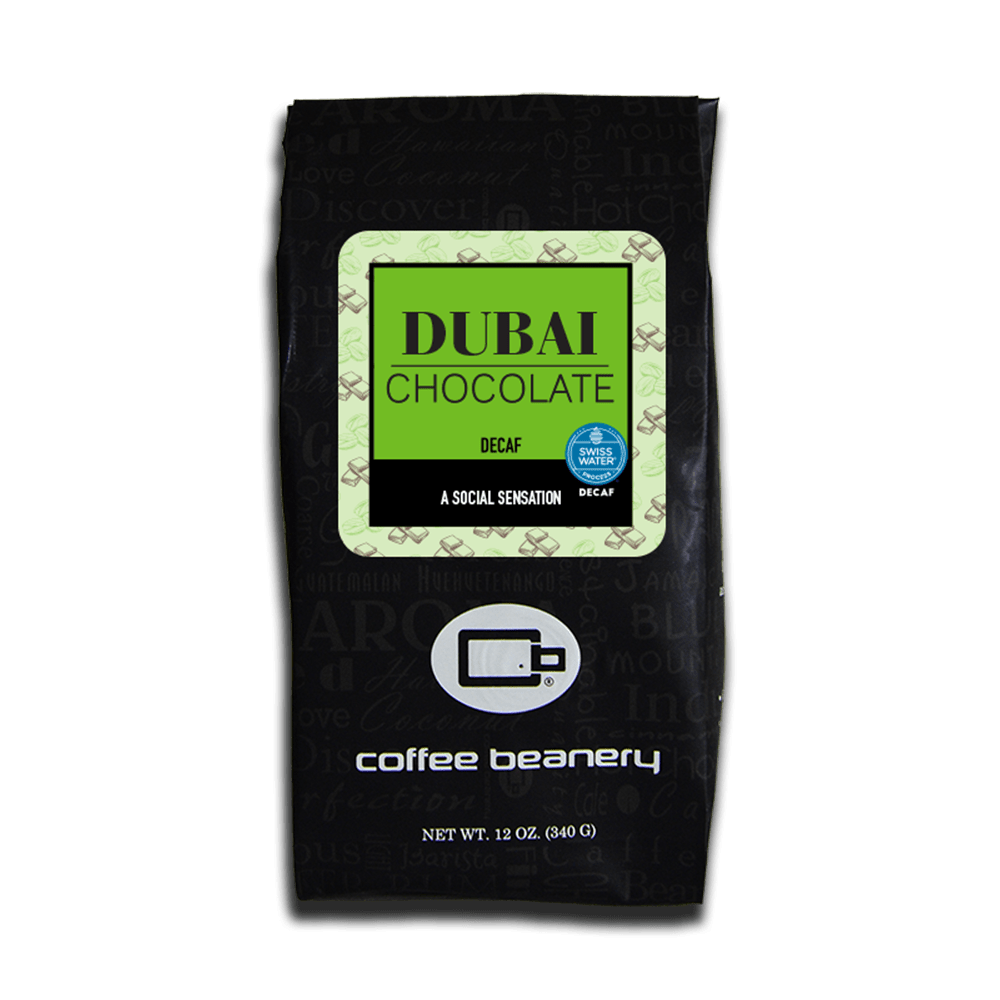Coffee Beanery Flavored Coffee Decaf / 12oz / Automatic Drip Dubai Chocolate Flavored Coffee | Early Access