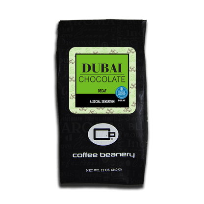 Coffee Beanery Flavored Coffee Decaf / 12oz / Automatic Drip Dubai Chocolate Flavored Coffee | Early Access
