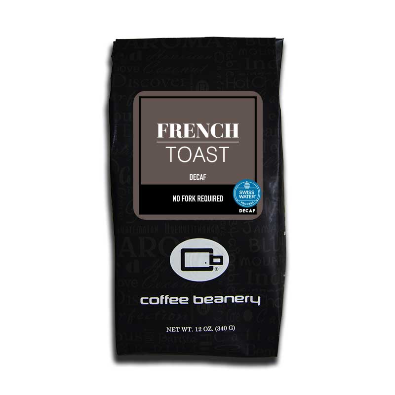 Coffee Beanery Flavored Coffee Decaf / 12oz / Automatic Drip French Toast Flavored Coffee