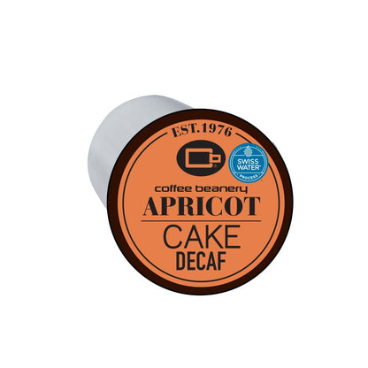 Coffee Beanery Flavored Coffee Decaf Apricot Cake Coffee Pod