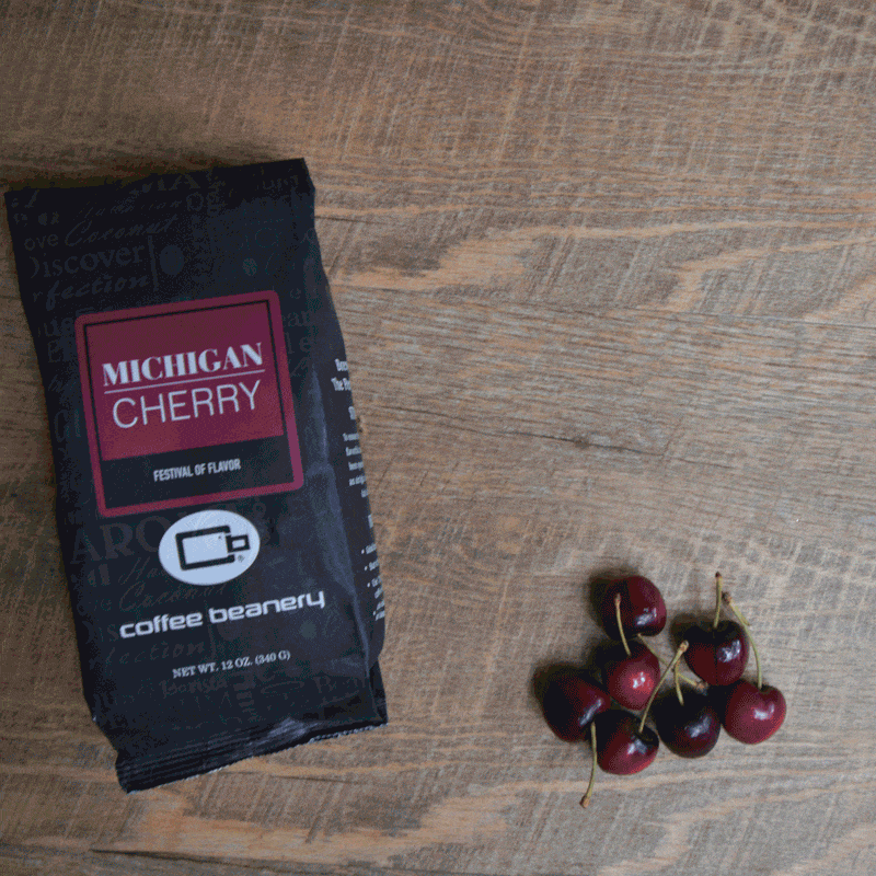 Coffee Beanery Flavored Coffee Michigan Cherry Flavored Coffee