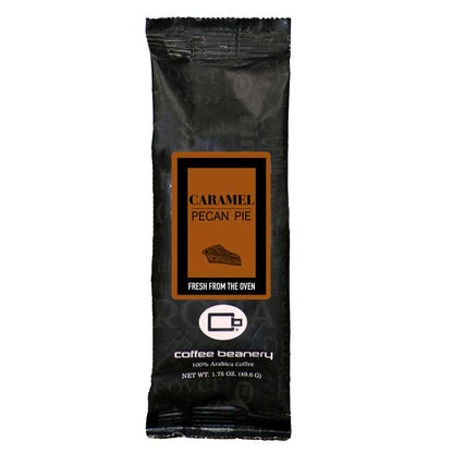 Coffee Beanery Flavored Coffee Regular / 1.75 One Pot Sampler / Automatic Drip Caramel Pecan Pie Flavored Coffee