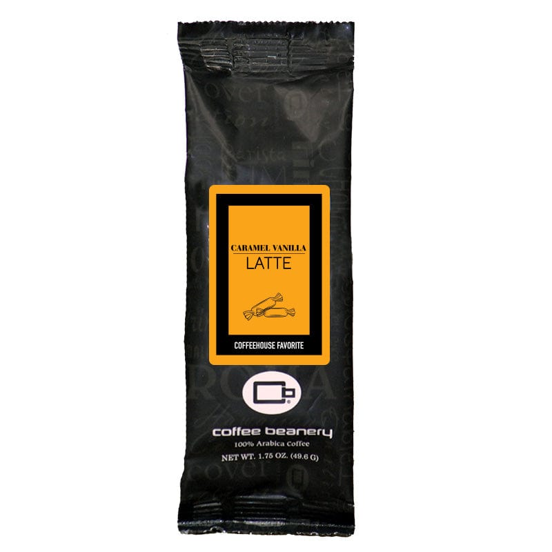 Coffee Beanery Flavored Coffee Regular / 1.75 One Pot Sampler / Automatic Drip Caramel Vanilla Latte Flavored Coffee