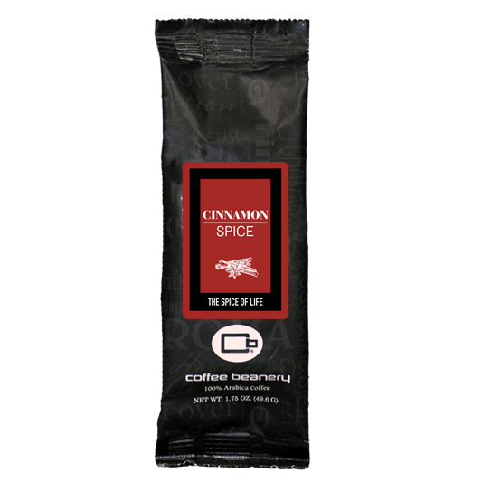 Coffee Beanery Flavored Coffee Regular / 1.75oz One Pot Sampler / Automatic Drip Cinnamon Spice Flavored Coffee