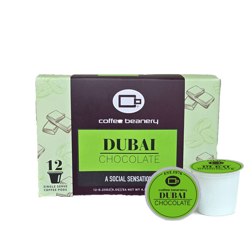 Coffee Beanery Flavored Coffee Regular / 12ct Pods / Automatic Drip Dubai Chocolate Flavored Coffee | Early Access