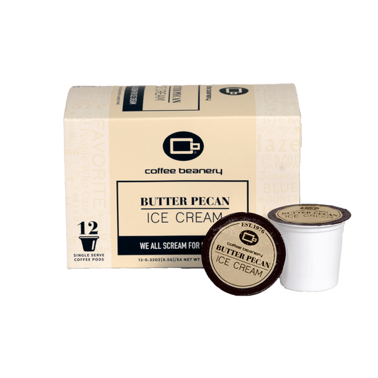 Coffee Beanery Flavored Coffee Regular / 12ct Pods Butter Pecan Ice Cream Flavored Coffee Pods | Early Access