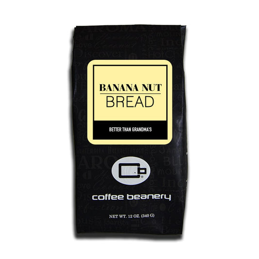 Coffee Beanery Flavored Coffee Regular / 12oz / Automatic Drip Banana Nut Bread Flavored Coffee