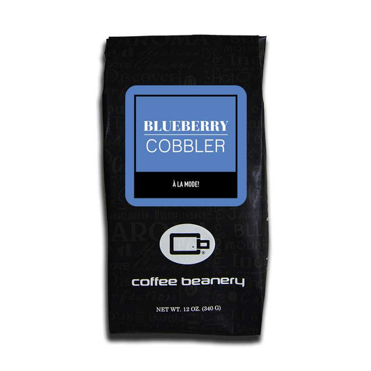 Coffee Beanery Flavored Coffee Regular / 12oz / Automatic Drip Blueberry Cobbler Flavored Coffee