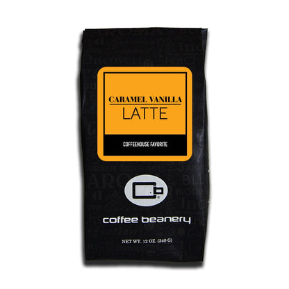 Coffee Beanery Flavored Coffee Regular / 12oz / Automatic Drip Caramel Vanilla Latte Flavored Coffee