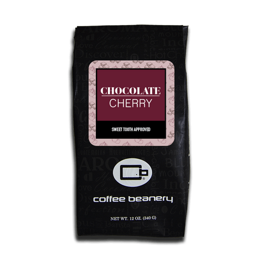 Coffee Beanery Flavored Coffee Regular / 12oz / Automatic Drip Chocolate Cherry Flavored Coffee