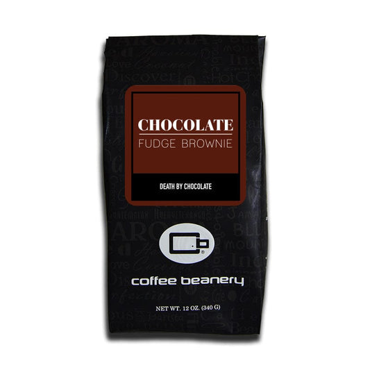 Coffee Beanery Flavored Coffee Regular / 12oz / Automatic Drip Chocolate Fudge Brownie Flavored Coffee