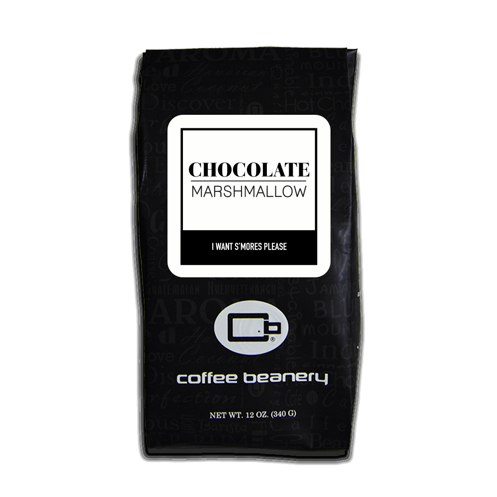 Coffee Beanery Flavored Coffee Regular / 12oz / Automatic Drip Chocolate Marshmallow Flavored Coffee