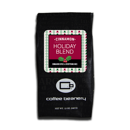Coffee Beanery Flavored Coffee Regular / 12oz / Automatic Drip Cinnamon Holiday Blend Flavored Coffee