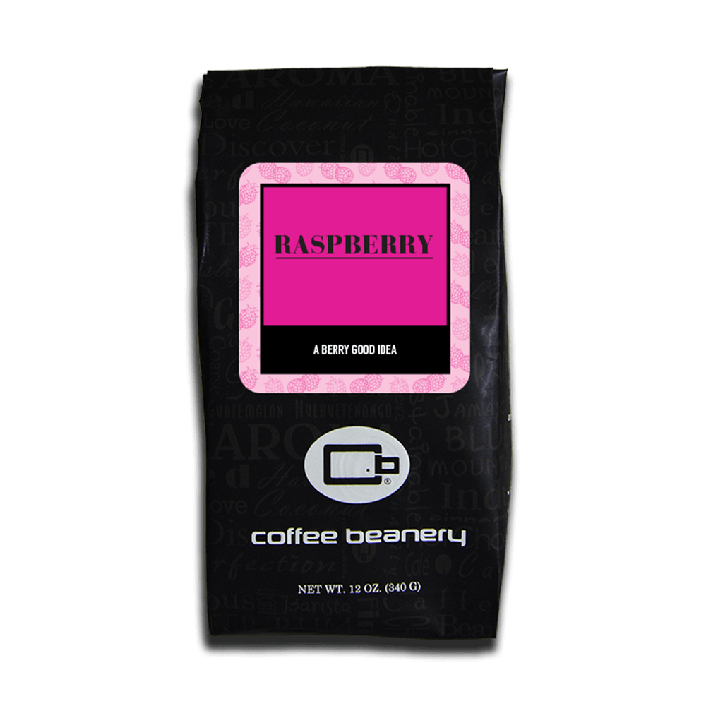 Coffee Beanery Flavored Coffee Regular / 12oz / Automatic Drip Raspberry Flavored Coffee