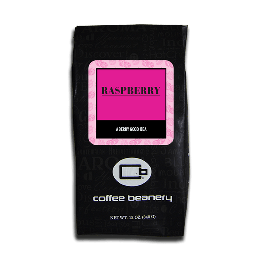 Coffee Beanery Flavored Coffee Regular / 12oz / Automatic Drip Raspberry Flavored Coffee