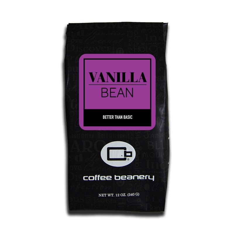Coffee Beanery Flavored Coffee Regular / 12oz / Automatic Drip Vanilla Bean Flavored Coffee