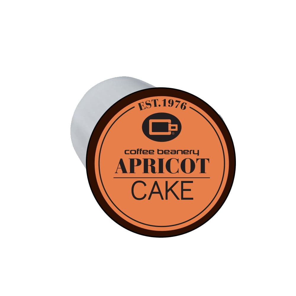 Coffee Beanery Flavored Coffee Regular Apricot Cake Coffee Pod