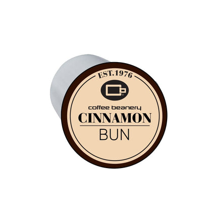 Coffee Beanery Flavored Coffee Regular Cinnamon Bun Coffee Pod