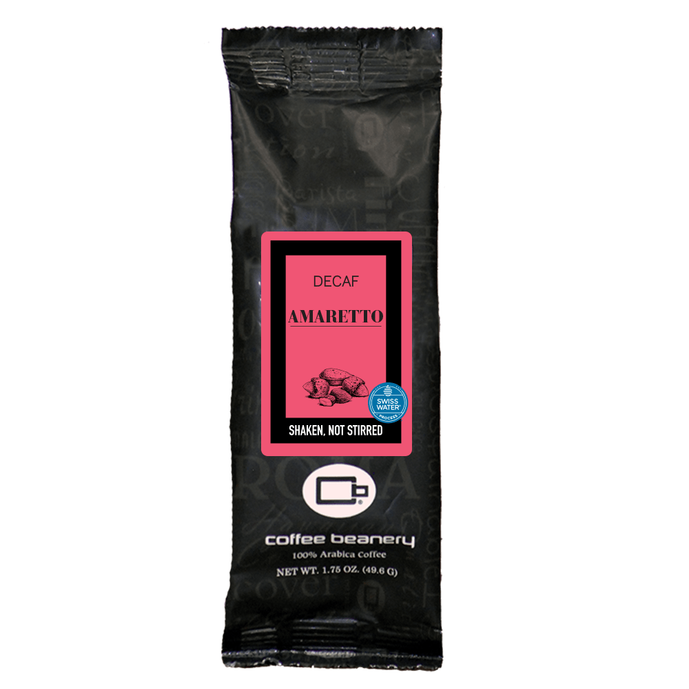 Coffee Beanery Flavored Coffee Sampler Amaretto Flavored SWP Decaf Coffee | 1.75 oz One Pot Sampler