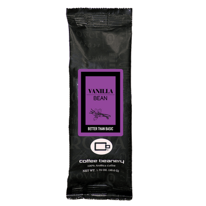 Coffee Beanery Flavored Coffee Vanilla Bean Flavored Coffee | 1.75 oz One Pot Sampler