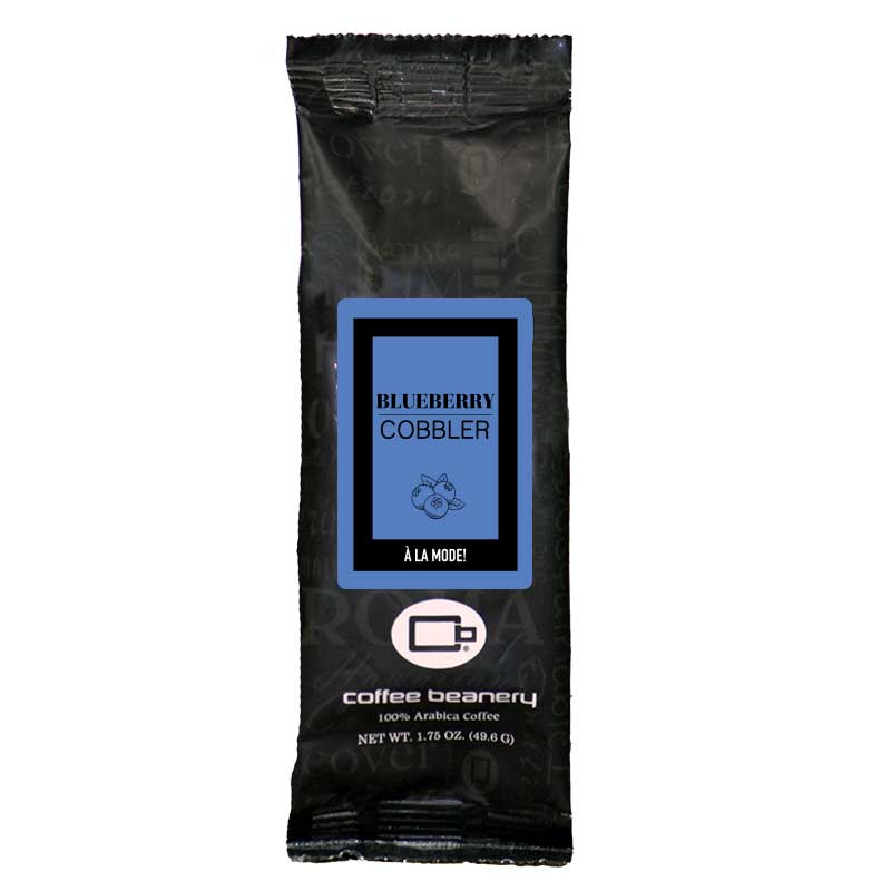 Coffee Beanery Sampler Flavored Coffee Blueberry Cobbler Flavored Coffee | 1.75 oz One Pot Sampler