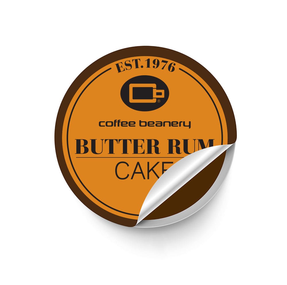Coffee Beanery Single Cups Butter Rum Cake Coffee Pod