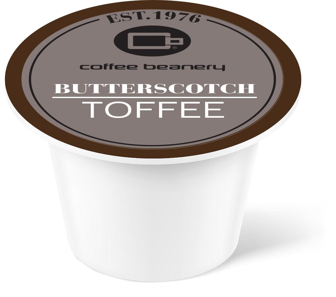 Coffee Beanery Single Cups Butterscotch Toffee Cake Coffee Pod