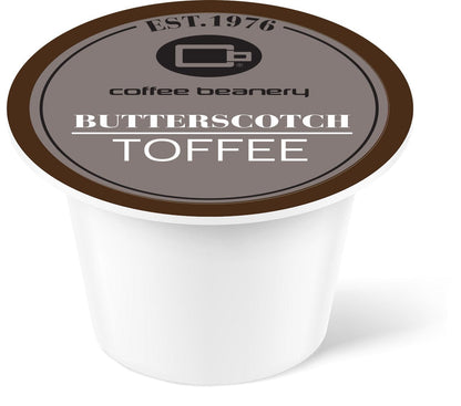 Coffee Beanery Single Cups Butterscotch Toffee Cake Coffee Pod