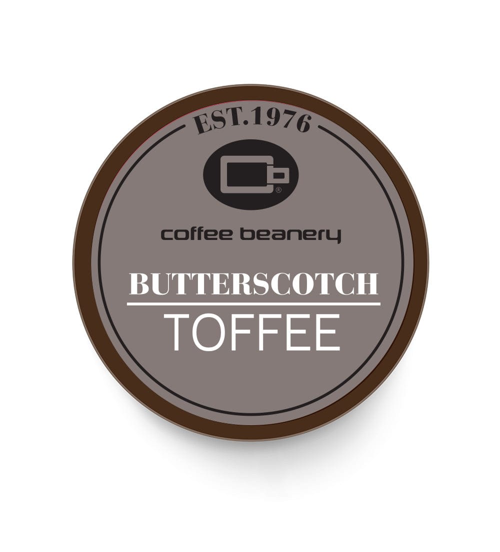 Coffee Beanery Single Cups Butterscotch Toffee Cake Coffee Pod