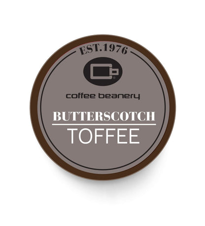 Coffee Beanery Single Cups Butterscotch Toffee Cake Coffee Pod