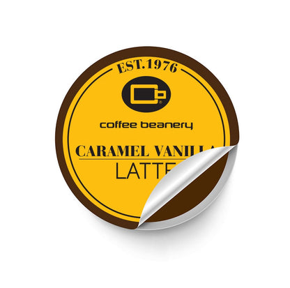 Coffee Beanery Single Cups Caramel Vanilla Latte Coffee Pod