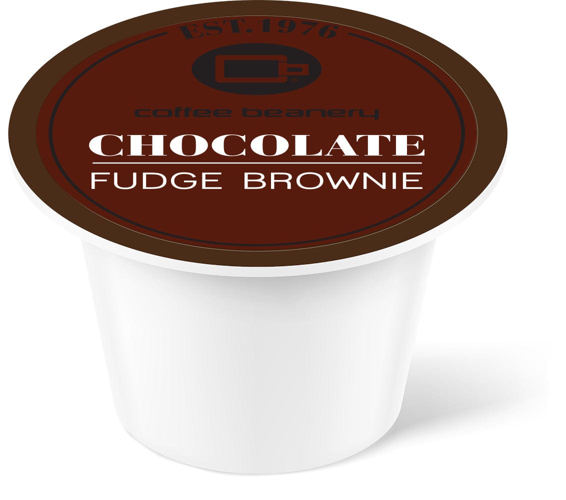 Coffee Beanery Single Cups Chocolate Fudge Brownie Coffee Pod