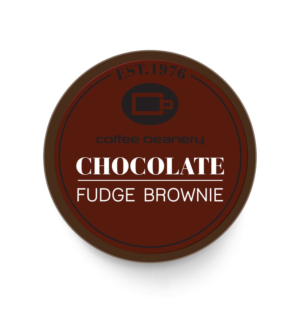 Coffee Beanery Single Cups Chocolate Fudge Brownie Coffee Pod