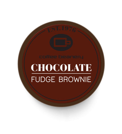 Coffee Beanery Single Cups Chocolate Fudge Brownie Coffee Pod