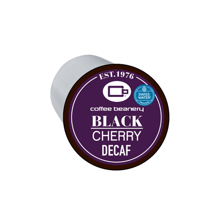 Coffee Beanery Single Cups Decaf Black Cherry Coffee Pod