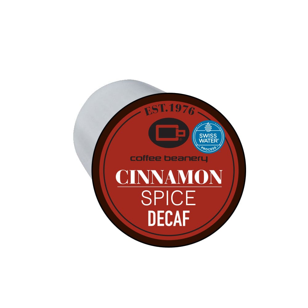 Coffee Beanery Single Cups Decaf Cinnamon Spice Coffee Pod