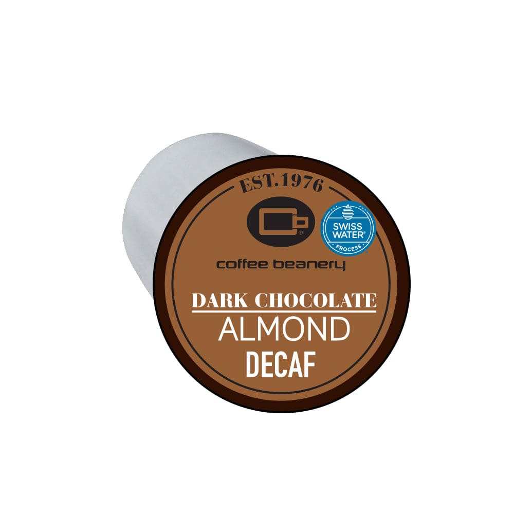 Coffee Beanery Single Cups Decaf Dark Chocolate Almond Coffee Pod