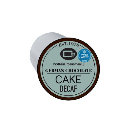 Coffee Beanery Single Cups Decaf German Chocolate Cake Coffee Pod