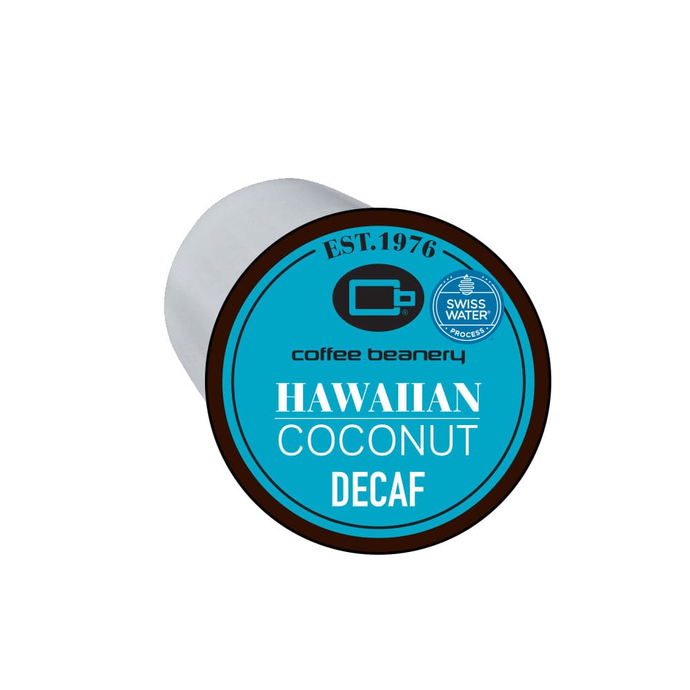 Coffee Beanery Single Cups Decaf Hawaiian Coconut Coffee Pod