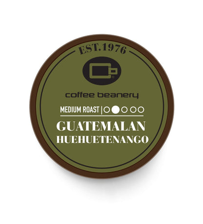 Coffee Beanery Single Cups Guatemalan Huehuetenango Coffee Pod