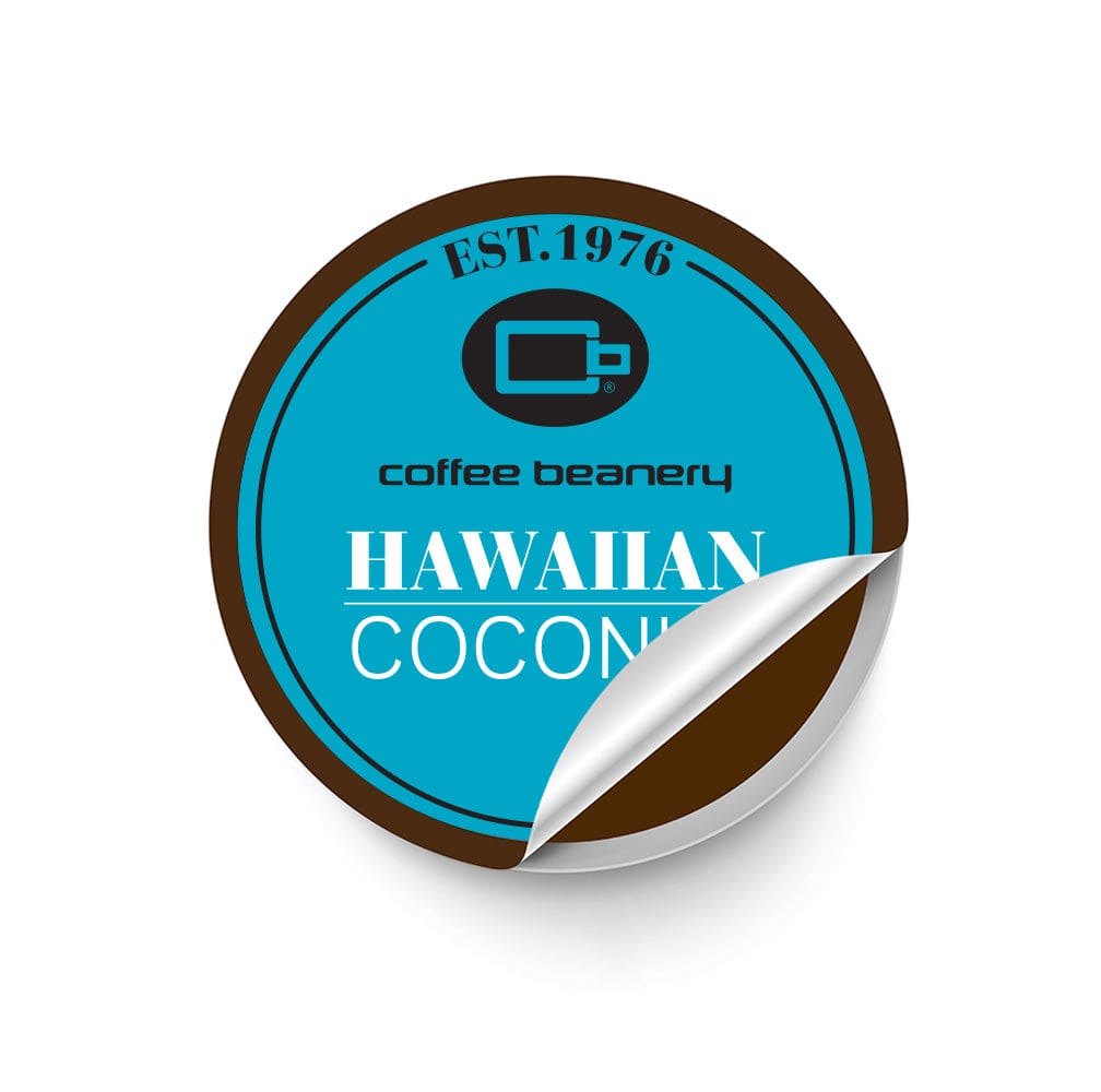 Coffee Beanery Single Cups Hawaiian Coconut Coffee Pod