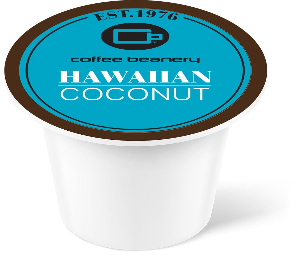 Coffee Beanery Single Cups Hawaiian Coconut Coffee Pod