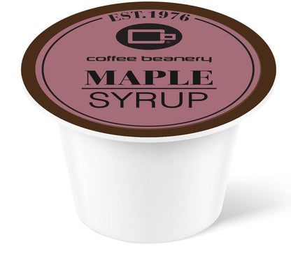 Coffee Beanery Single Cups Maple Syrup Coffee Pod